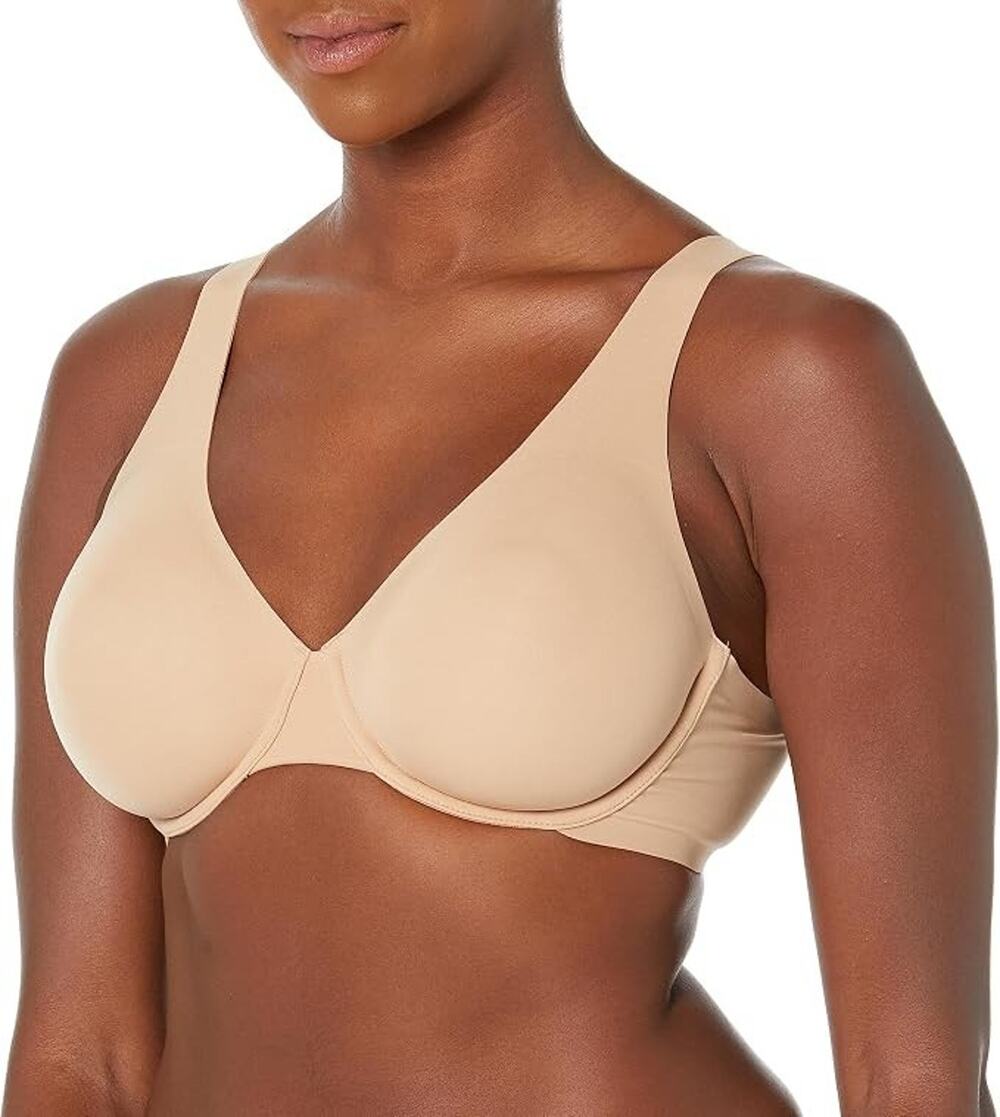 NWT Le Mystere US 32DDD UK 32F Women's Natural Smooth Shape Unlined Bra 9312